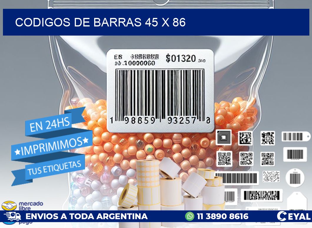 codigos de barras 45 x 86