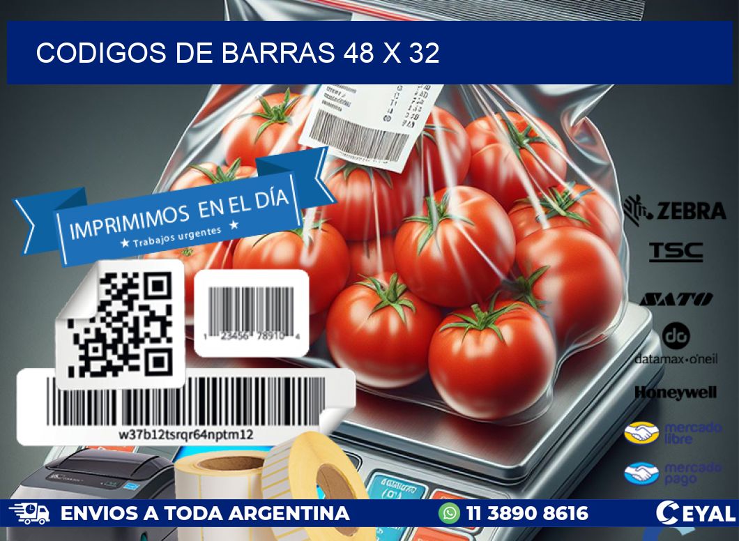 codigos de barras 48 x 32