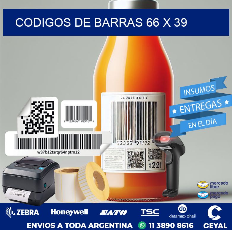 codigos de barras 66 x 39