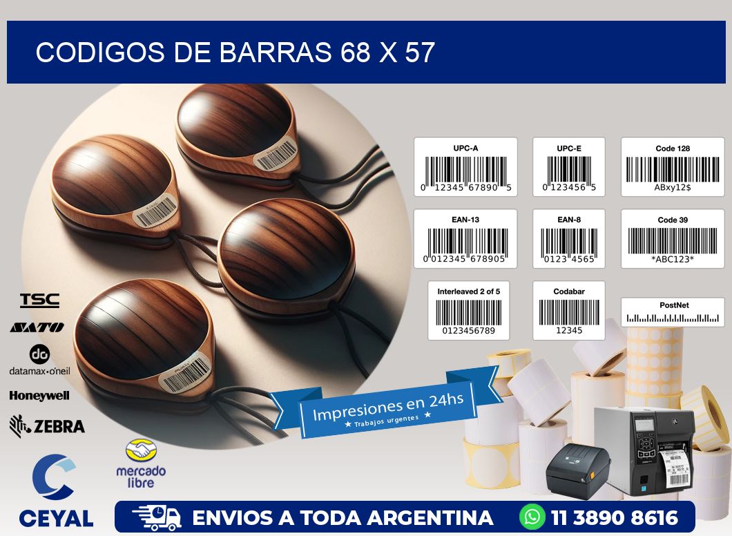 codigos de barras 68 x 57