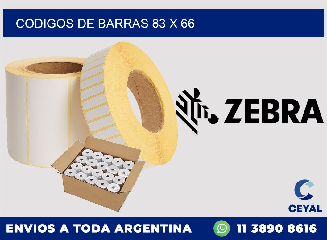 codigos de barras 83 x 66