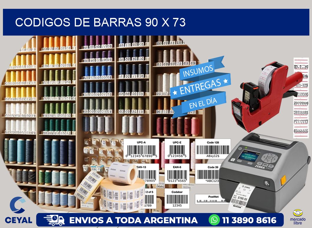codigos de barras 90 x 73