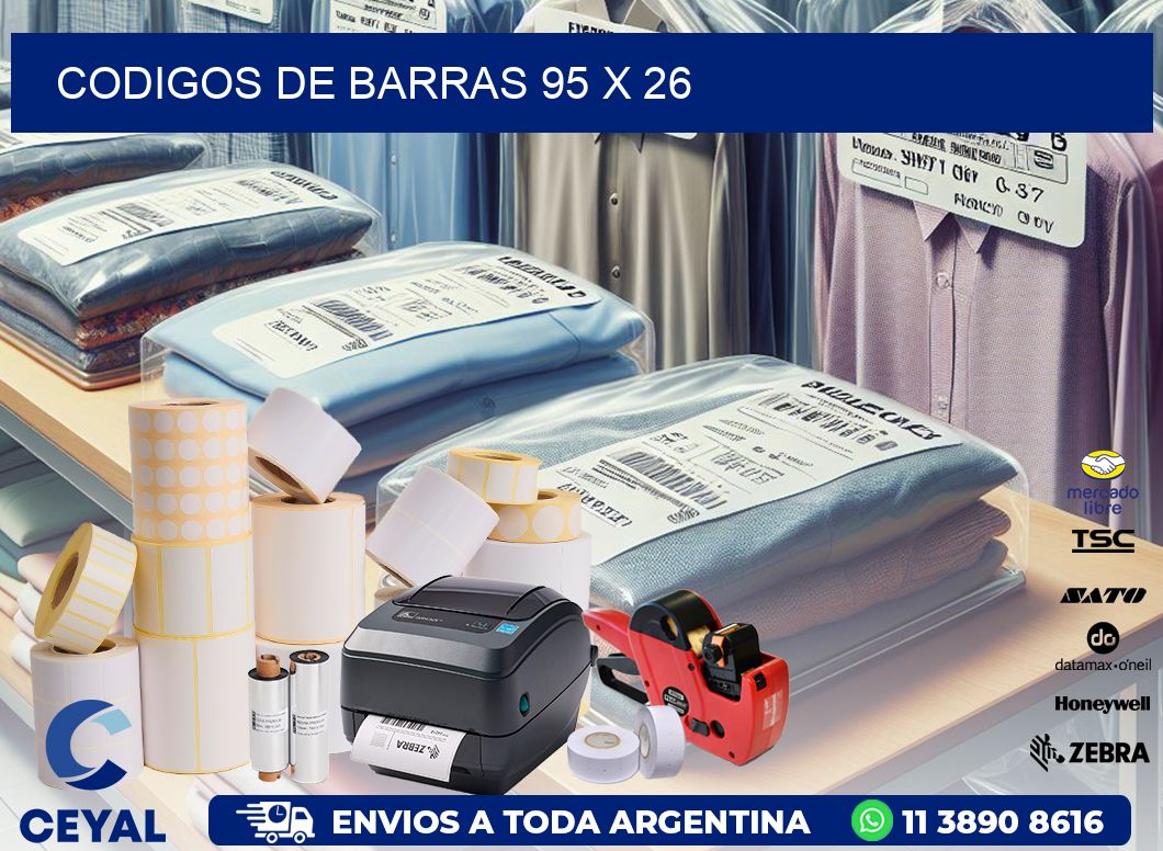 codigos de barras 95 x 26