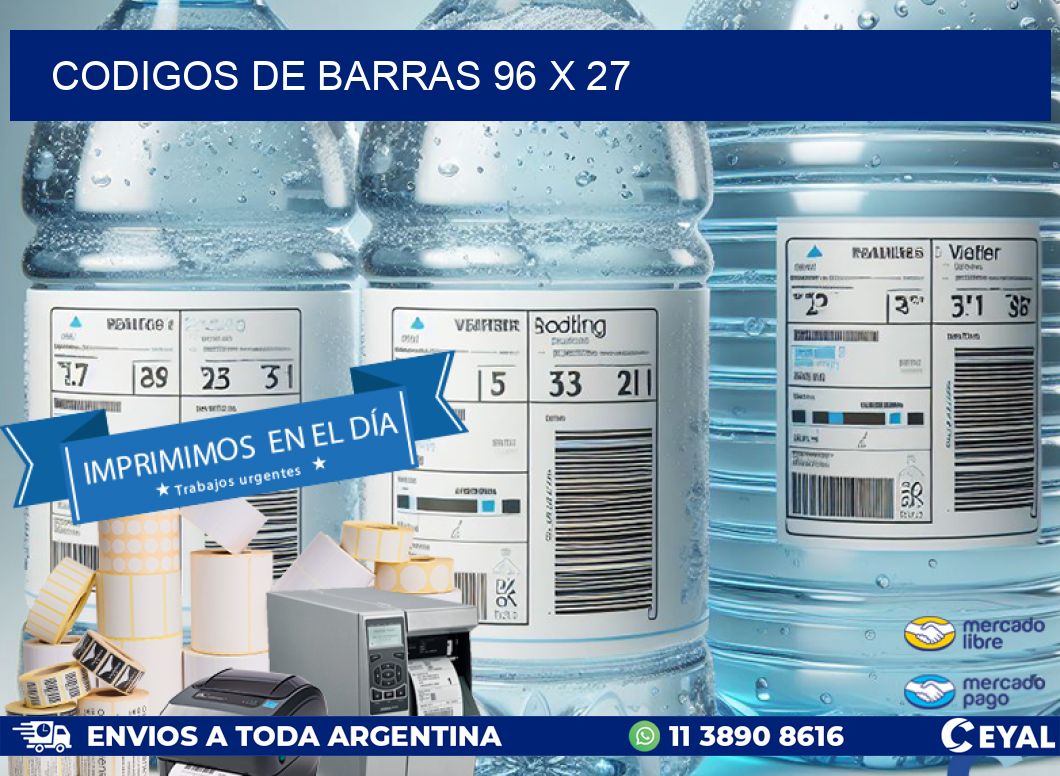 codigos de barras 96 x 27