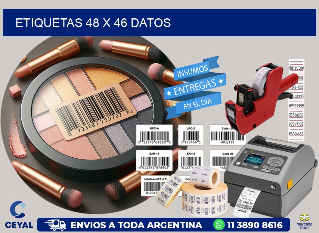 ETIQUETAS 48 x 46 DATOS