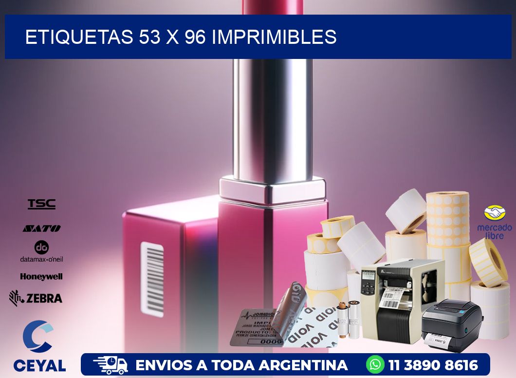 ETIQUETAS 53 x 96 IMPRIMIBLES