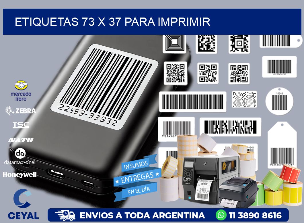 ETIQUETAS 73 x 37 PARA IMPRIMIR