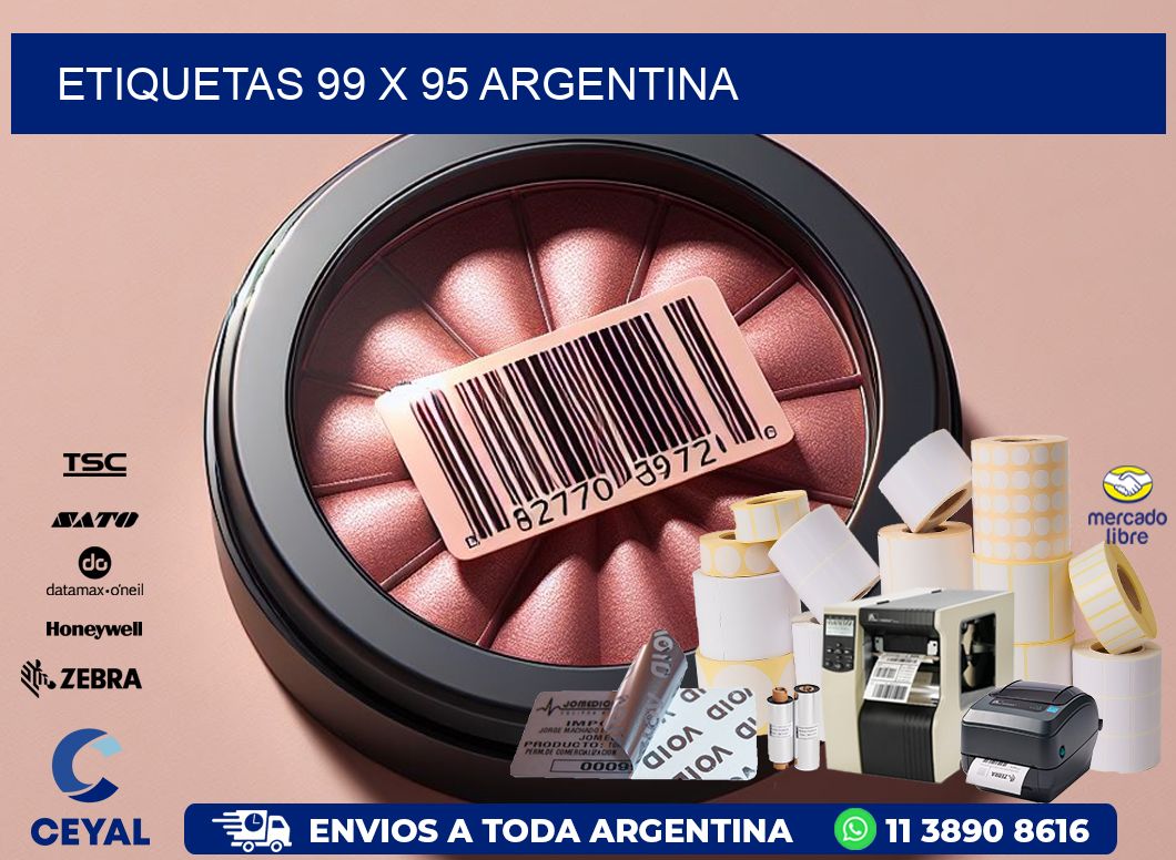 ETIQUETAS 99 x 95 ARGENTINA