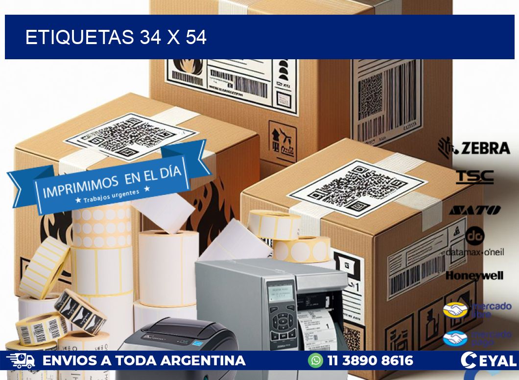 etiquetas 34 x 54