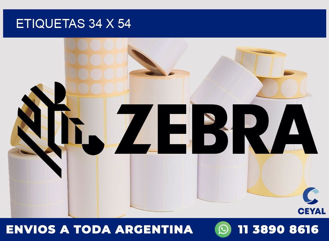 etiquetas 34 x 54