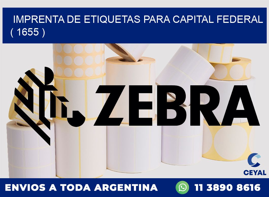 imprenta de etiquetas para capital federal ( 1655 )