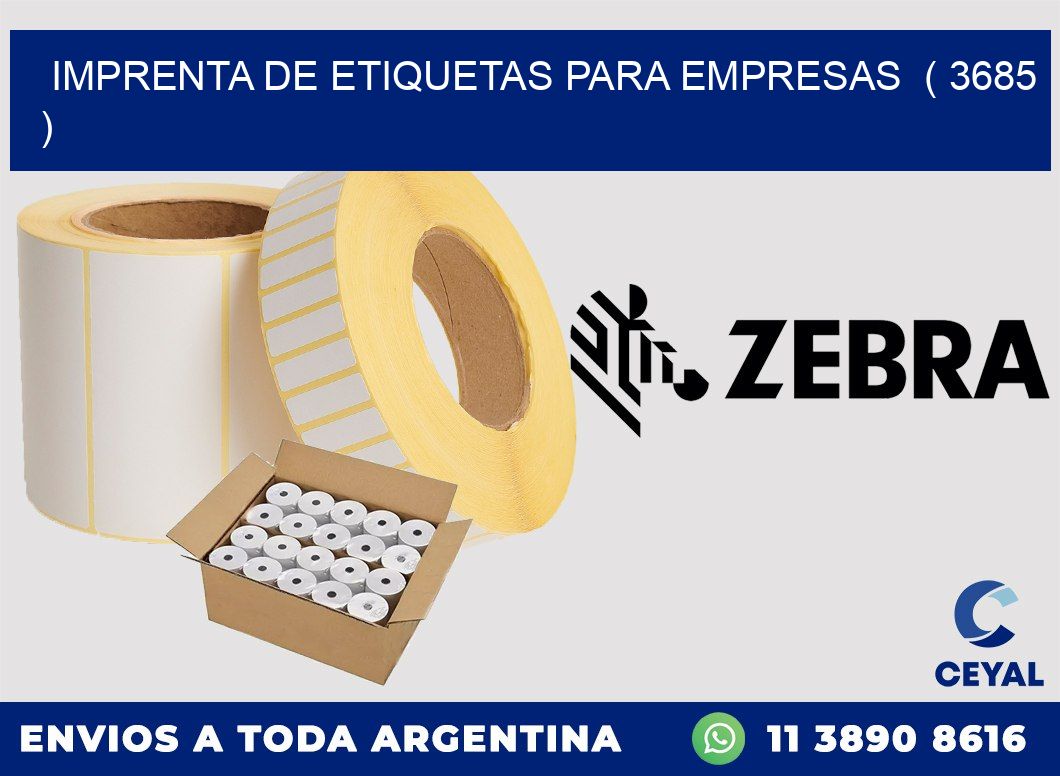 imprenta de etiquetas para empresas ( 3685 )