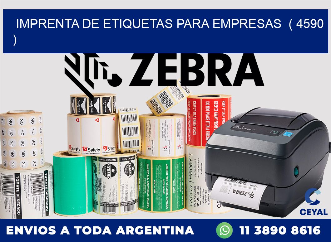 imprenta de etiquetas para empresas ( 4590 )