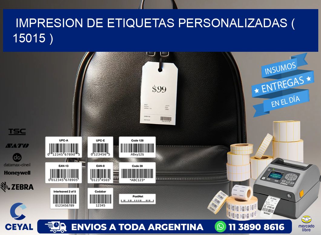 impresion de etiquetas personalizadas ( 15015 )