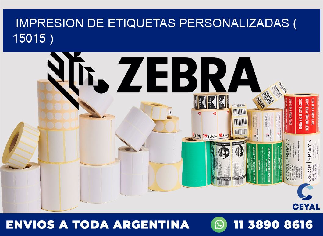 impresion de etiquetas personalizadas ( 15015 )