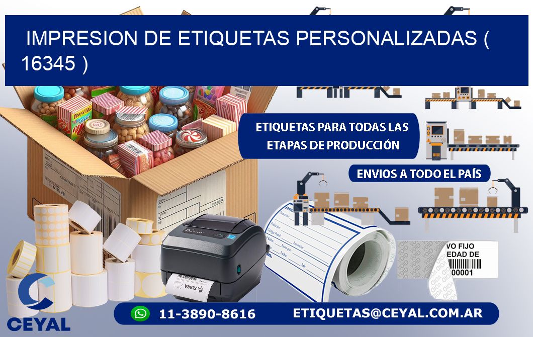 impresion de etiquetas personalizadas ( 16345 )