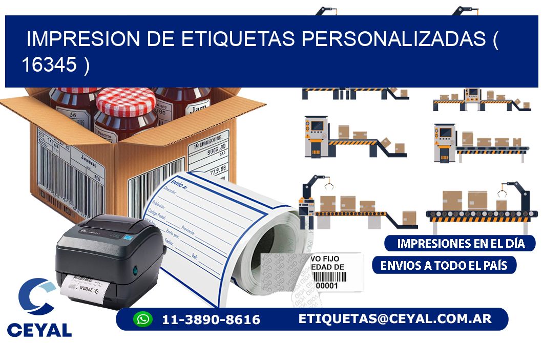 impresion de etiquetas personalizadas ( 16345 )