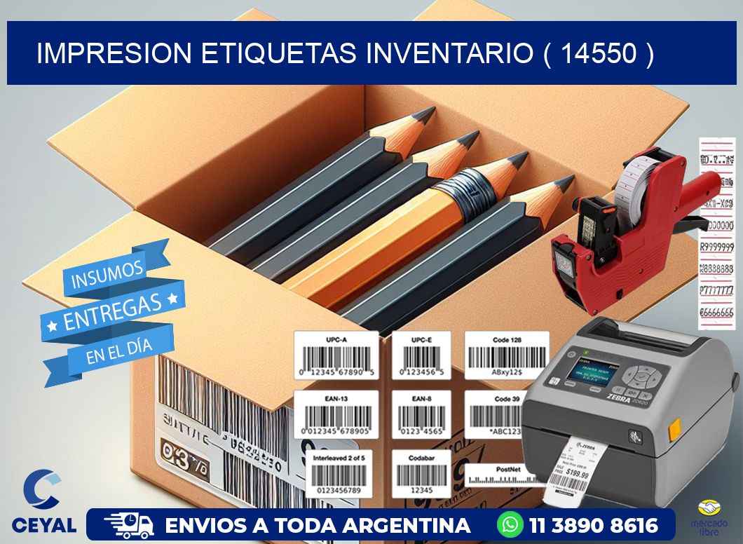 impresion etiquetas inventario ( 14550 )
