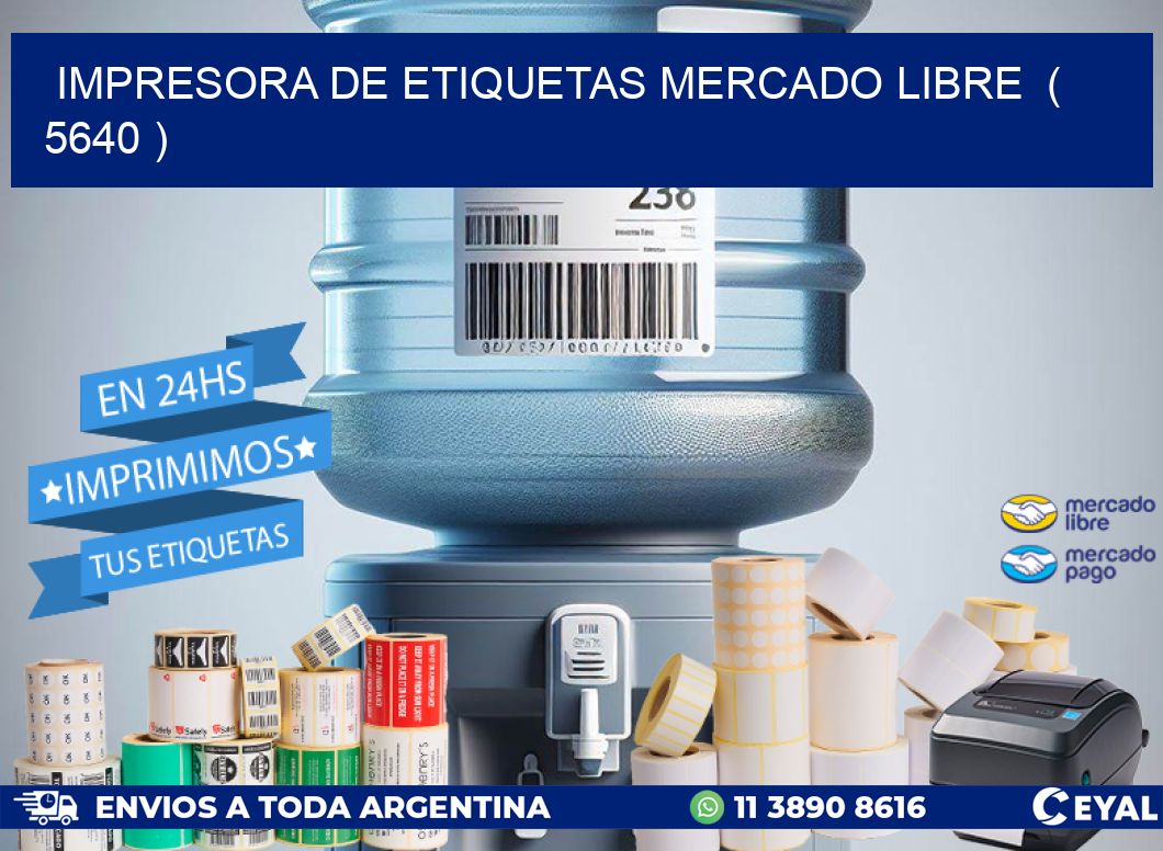 impresora de etiquetas mercado libre ( 5640 )