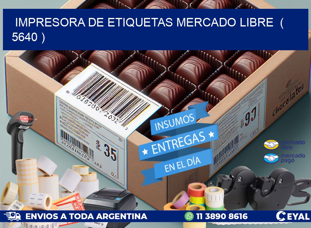 impresora de etiquetas mercado libre ( 5640 )