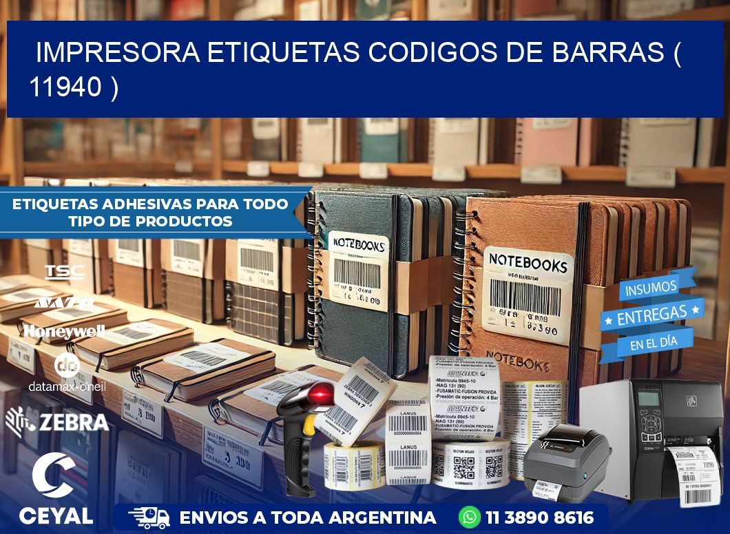 impresora etiquetas codigos de barras ( 11940 )