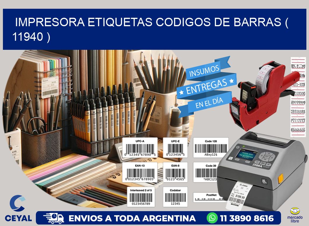 impresora etiquetas codigos de barras ( 11940 )