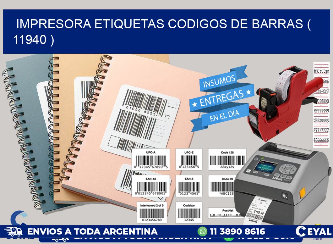 impresora etiquetas codigos de barras ( 11940 )