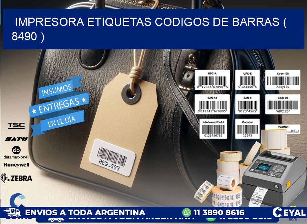 impresora etiquetas codigos de barras ( 8490 )