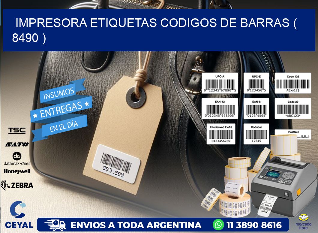 impresora etiquetas codigos de barras ( 8490 )
