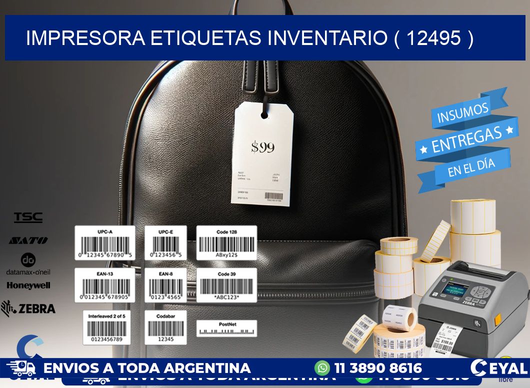 impresora etiquetas inventario ( 12495 )