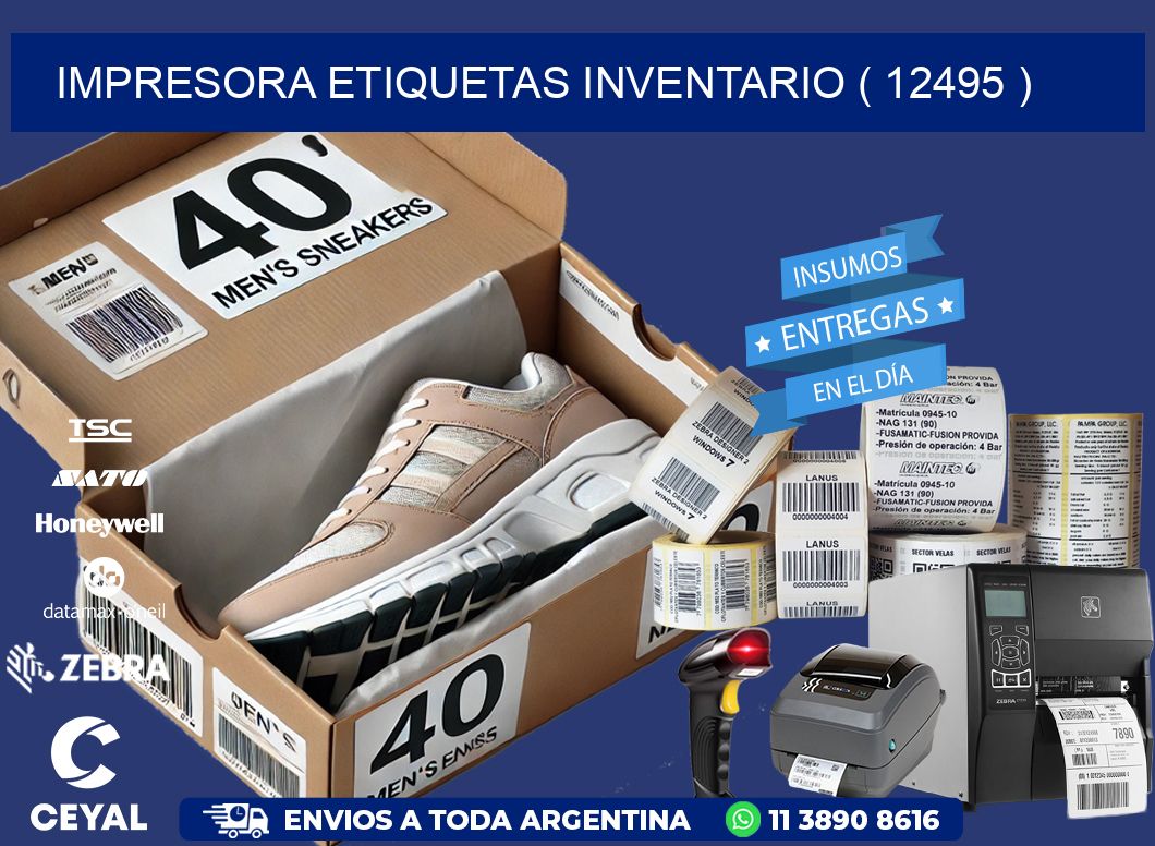 impresora etiquetas inventario ( 12495 )