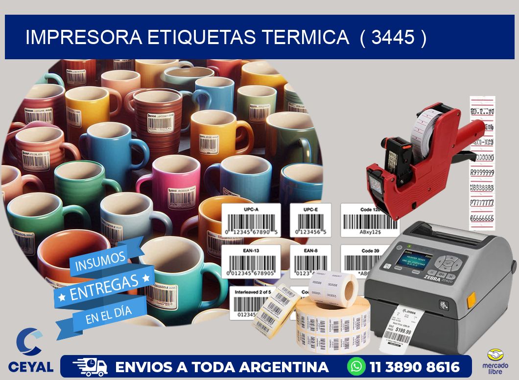 impresora etiquetas termica ( 3445 )