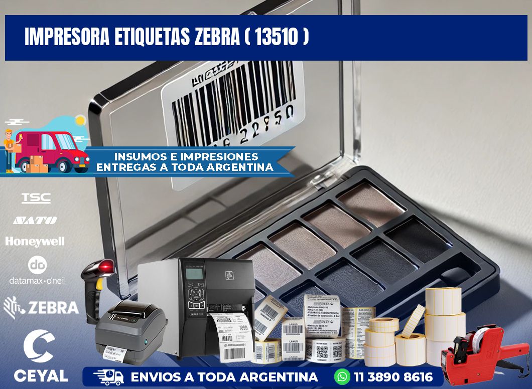 impresora etiquetas zebra ( 13510 )