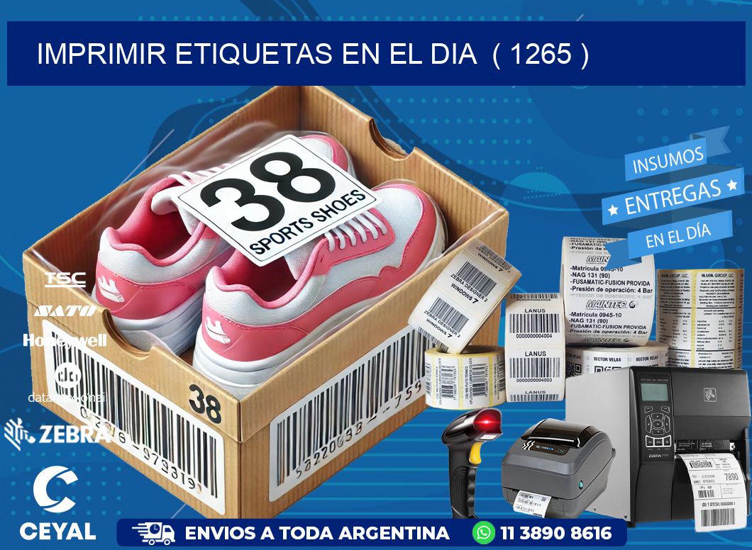 imprimir etiquetas en el dia ( 1265 )