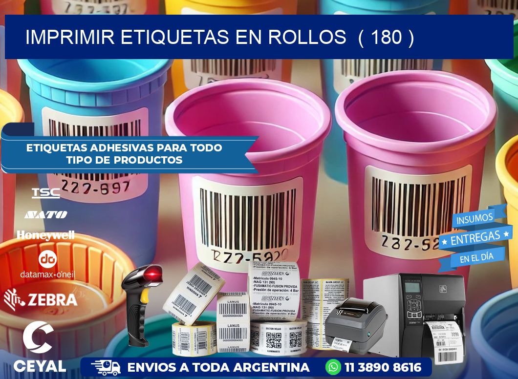 imprimir etiquetas en rollos ( 180 )