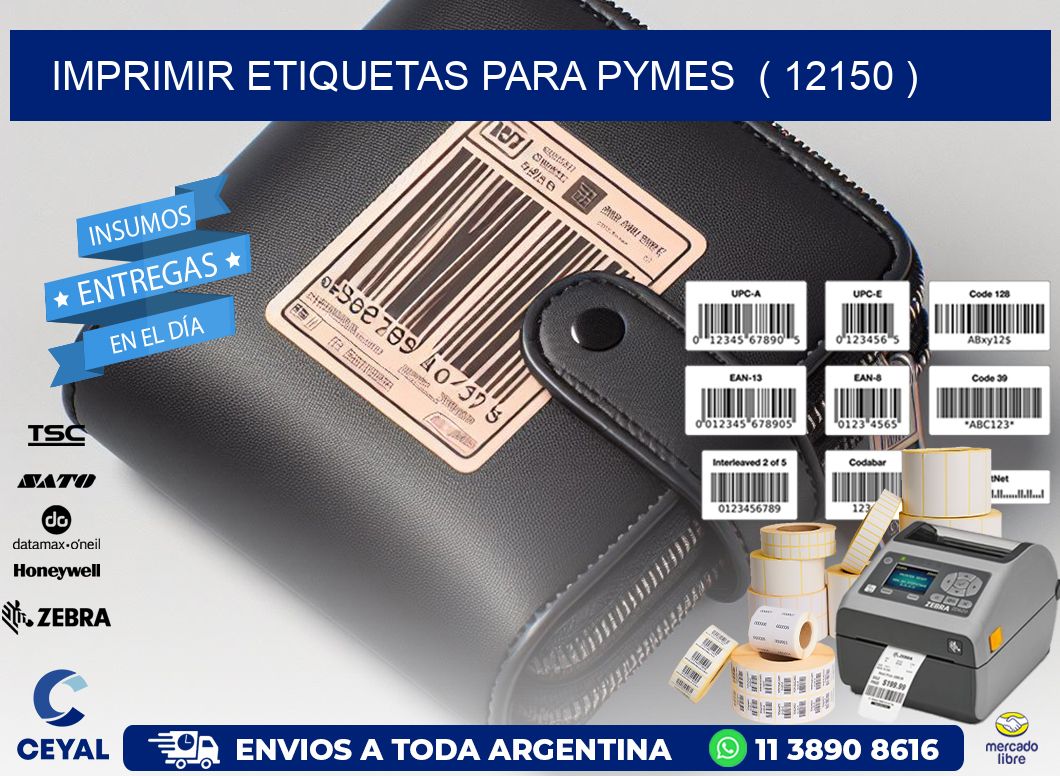 imprimir etiquetas para pymes  ( 12150 )