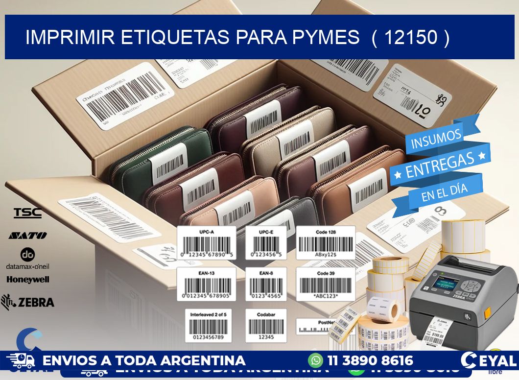 imprimir etiquetas para pymes ( 12150 )