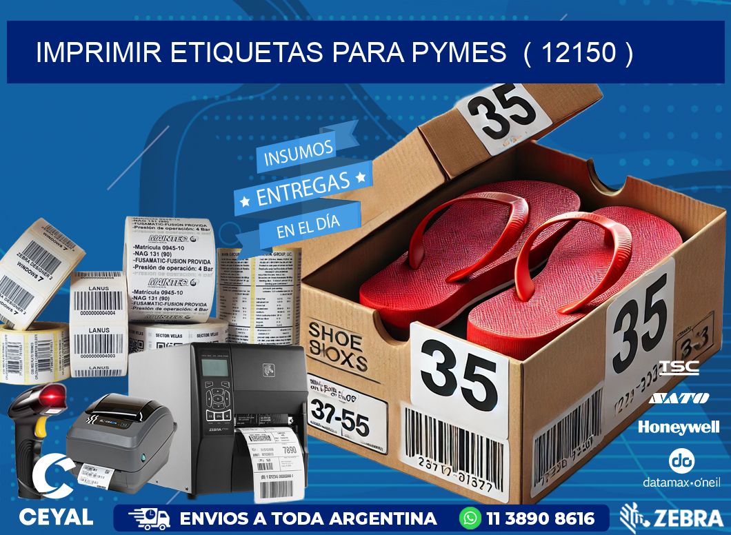 imprimir etiquetas para pymes ( 12150 )