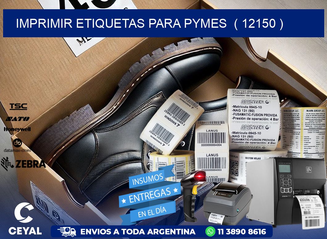imprimir etiquetas para pymes ( 12150 )