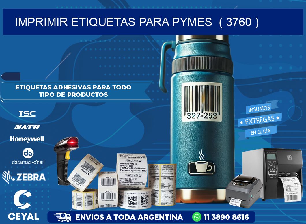 imprimir etiquetas para pymes  ( 3760 )