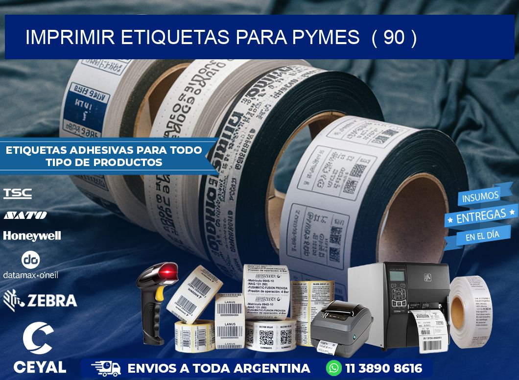 imprimir etiquetas para pymes ( 90 )