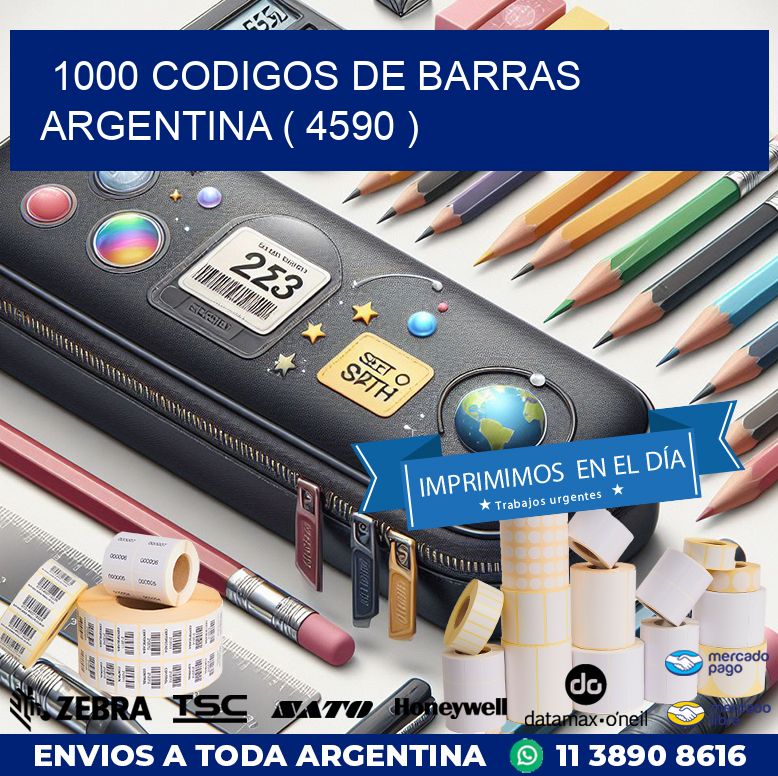 1000 codigos de barras argentina ( 4590 )