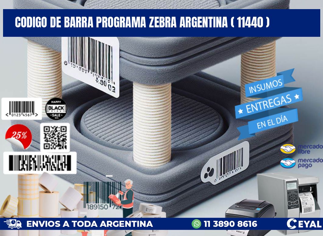 CODIGO DE BARRA PROGRAMA ZEBRA ARGENTINA ( 11440 )