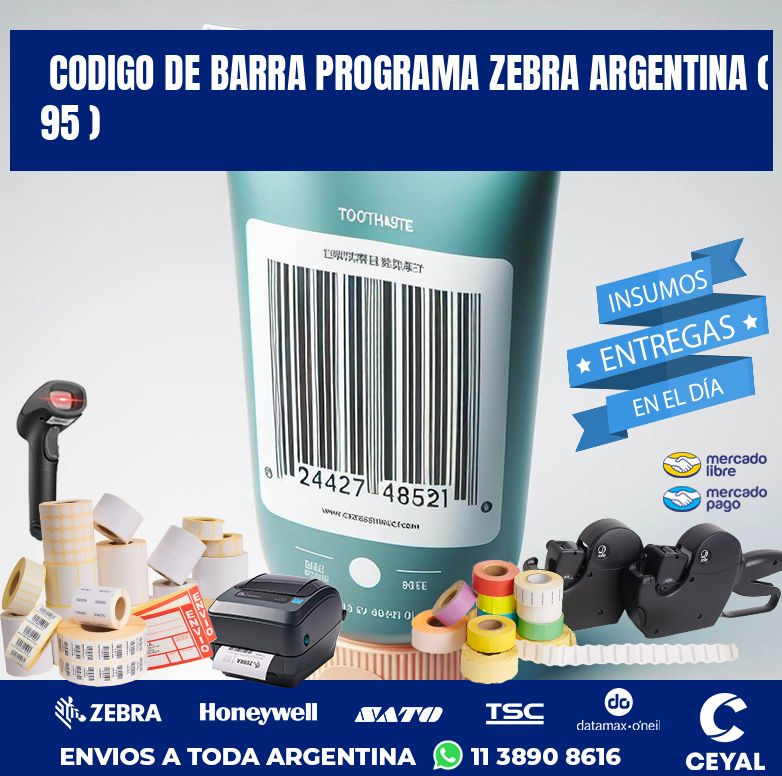 CODIGO DE BARRA PROGRAMA ZEBRA ARGENTINA ( 95 )