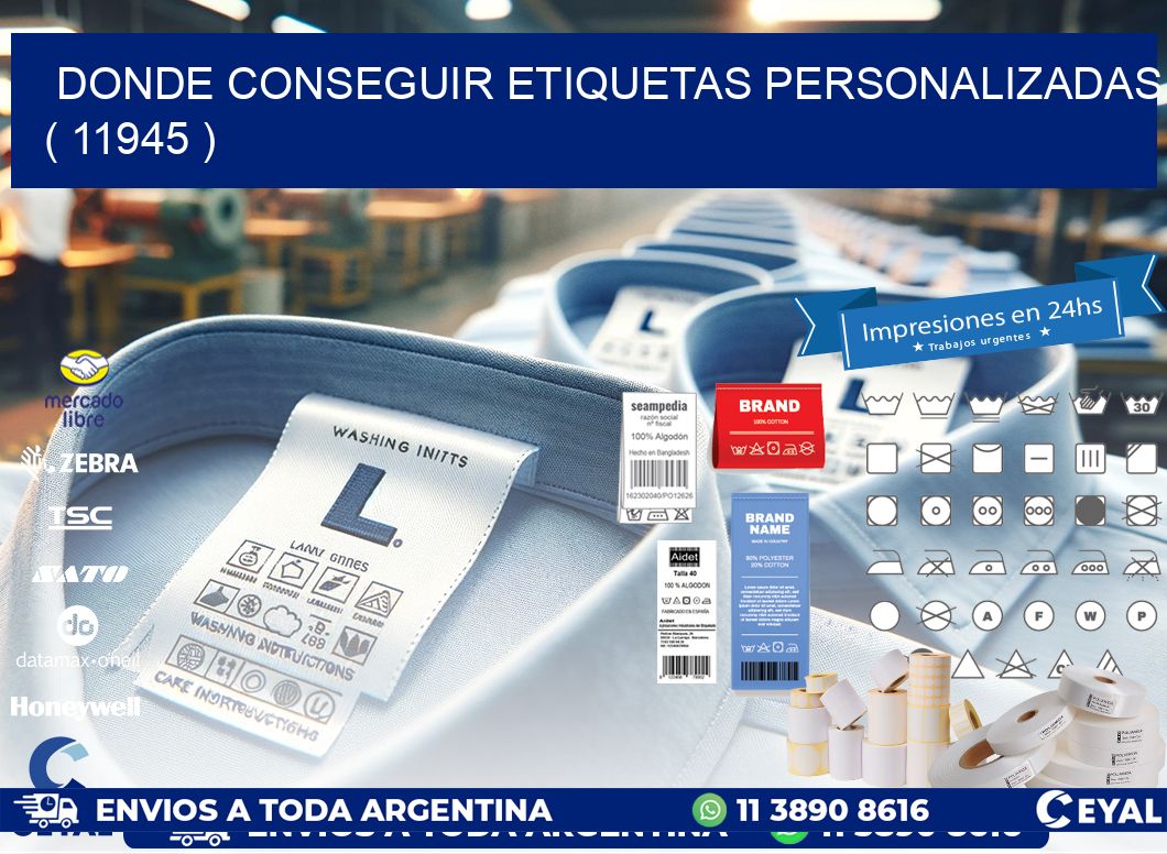 DONDE CONSEGUIR ETIQUETAS PERSONALIZADAS ( 11945 )