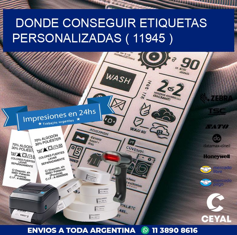 DONDE CONSEGUIR ETIQUETAS PERSONALIZADAS ( 11945 )