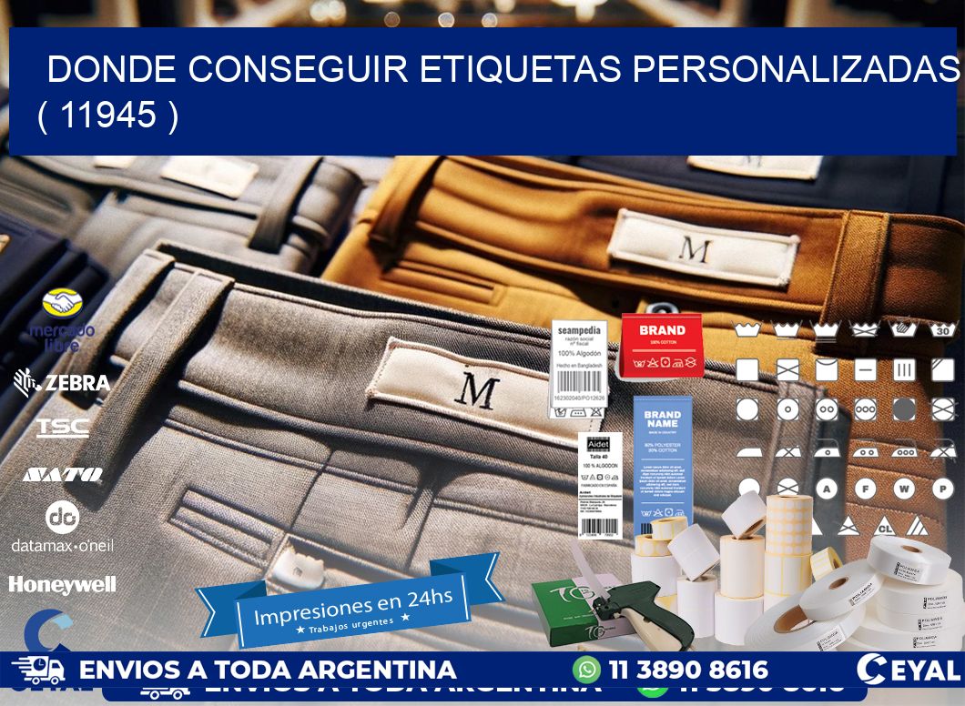 DONDE CONSEGUIR ETIQUETAS PERSONALIZADAS ( 11945 )