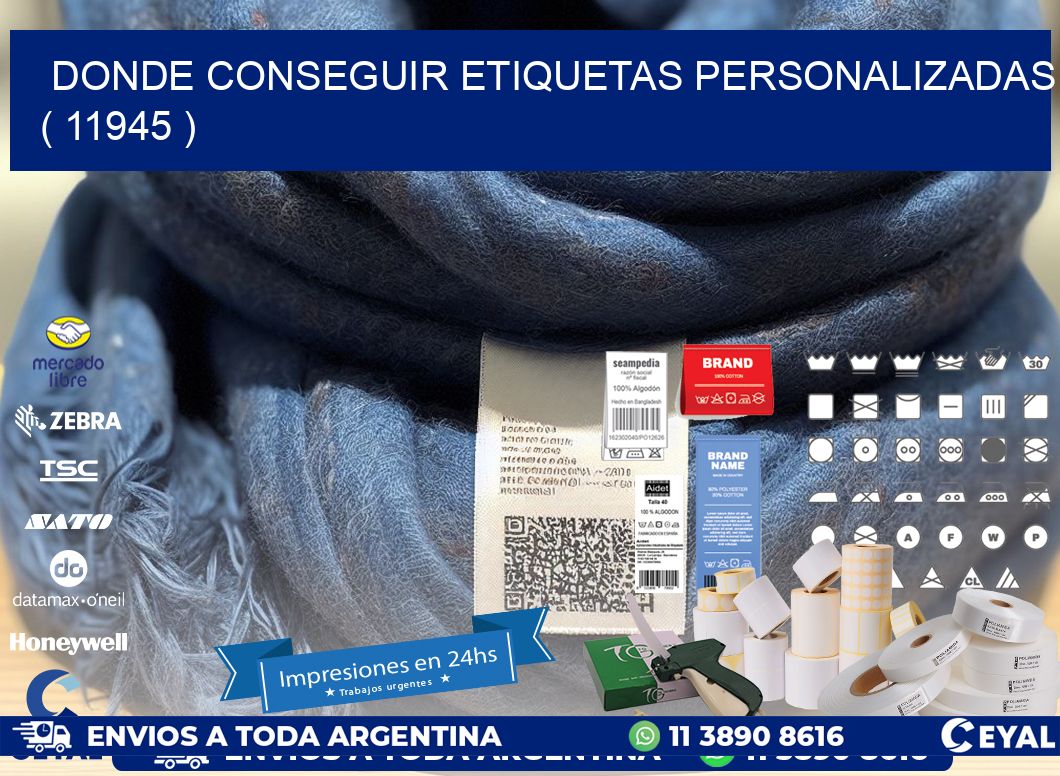 DONDE CONSEGUIR ETIQUETAS PERSONALIZADAS ( 11945 )