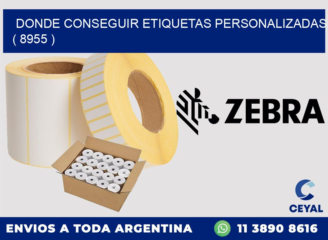 DONDE CONSEGUIR ETIQUETAS PERSONALIZADAS ( 8955 )