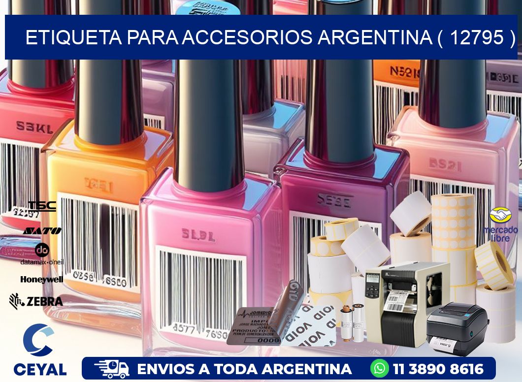 ETIQUETA PARA ACCESORIOS ARGENTINA ( 12795 )